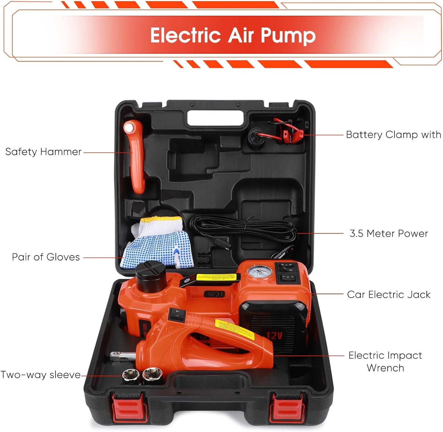 3 in 1 Electric jack (The discounted price will end today)